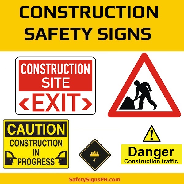 Construction Safety Signs and Stands